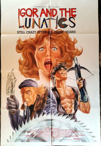 IGOR AND THE LUNATICS One Sheet Poster