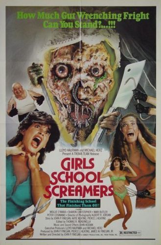 GIRLS SCHOOL SCREAMERS One Sheet Poster